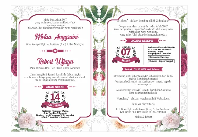 Undangan Custom S102 - View 2