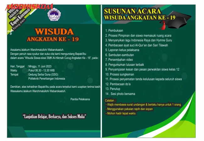 Undangan Murah wisuda 001 - View 2