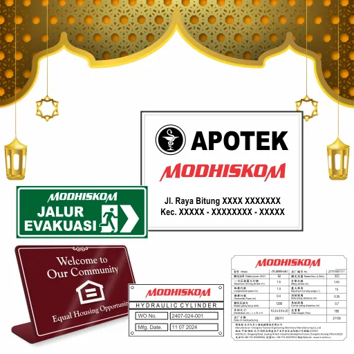 Kategori Produk Plat & Signage